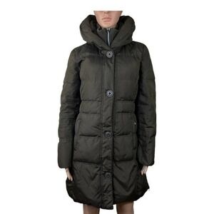 Fleet Street LTD Puffer Jacket green Olive Size M